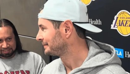 必一体育app官方-这也能怪詹姆斯？雷迪克：湖人有41岁球员，所以取消晨练！